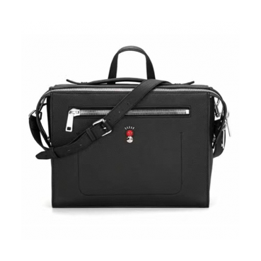 [팬디] 피카부수입가죽 블랙 남성용 비지니스백 fd0005b - Fendi Peekaboo Leather Black Mens Business