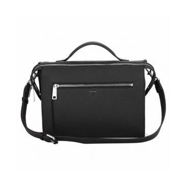 [팬디] 피카부 수입가죽 블랙 남성용 비지니스백 fd0004b - Fendi Peekaboo Leather Black Mens Business