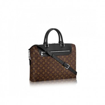 루이비통] 포르트 도큐멍 주르 모노그램 마카사 NM M54019 남성용 서류가방 lv0011b - Louis Vuitton Porte