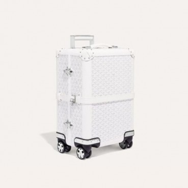 고야드 부흐제 트롤리 화이트 캐리어 - Goyard Trolley White Carrier 