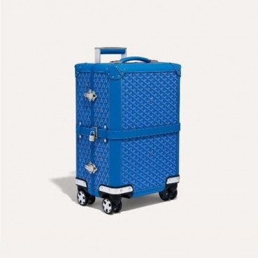 고야드 부흐제 트롤리 블루 캐리어 - Goyard Trolley Blue Carrier 