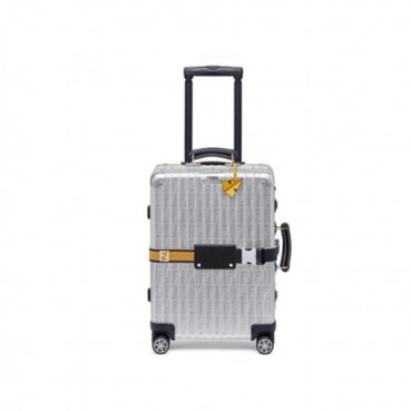 펜디 x 리모와 컬렉션 캐리어 - Fendi x Rimowa Silver Carrier 