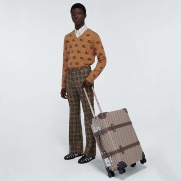 구찌 글로퍼트로터 베이지 캐리어 - Gucci Globe