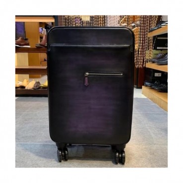 [벨루티] Berluti Custom Nino Gm Leather Carrier,20in - 벨루티 커스텀급 니노 지엠  레더 캐리어, 20in, BLTB0002,블랙
