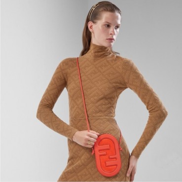 펜디 여성 레드 카메라 백 - Fendi Womens Red Camera Bag 