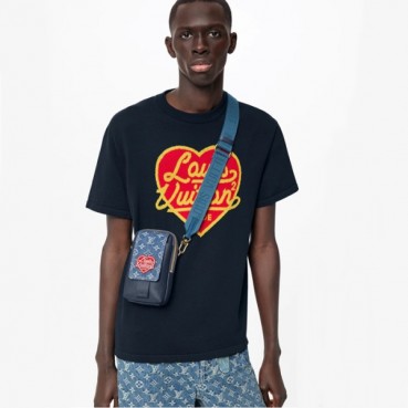 루이비통 남성 블루 카메라백 - Louis vuitton Mens Blue Camera bag 