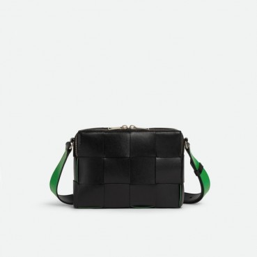 보테가베네타 남성 블랙 카메라백 - Bottega Veneta Mens Black Camera Bag 