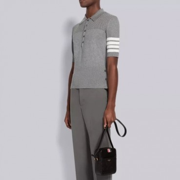 톰브라운 남성 블랙 카메라백 - Thom Browne Mens Black Camera bag 