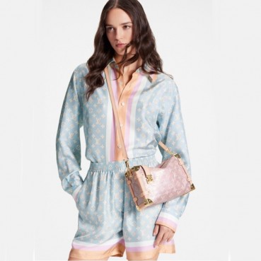 루이비통 여성 핑크 카메라백  - Louis vuitton Womens Pink Camera Bag 