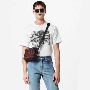 루이비통 남성 레드 카메라백 - Louis vuitton Mens Red Camera Bag 