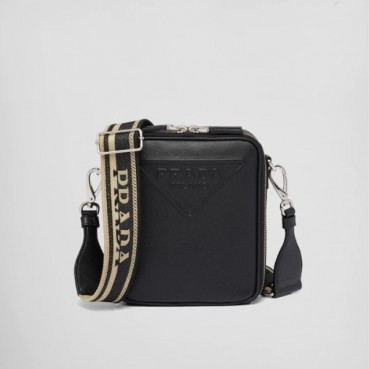 프라다 남성 블랙 카메라백 - Prada Mens Black Camera Bag 