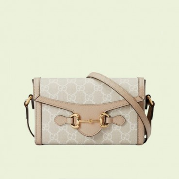 구찌 여성 베이지 미니 홀스빗 폰백 - Gucci Womens Beige Mini Bag 