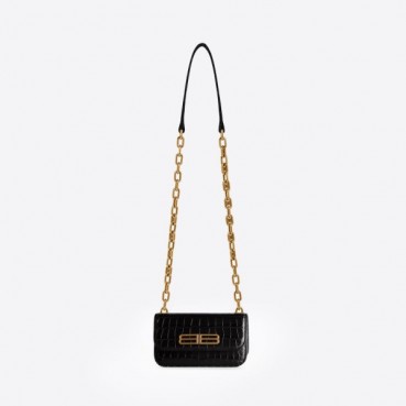 발렌시아가 여성 블랙 폰백 - Balenciaga Womens Black Phone Bag 