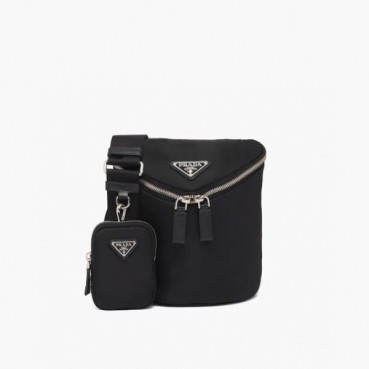프라다 남성 블랙 카메라백 - Prada Mens Black Camera Bag 