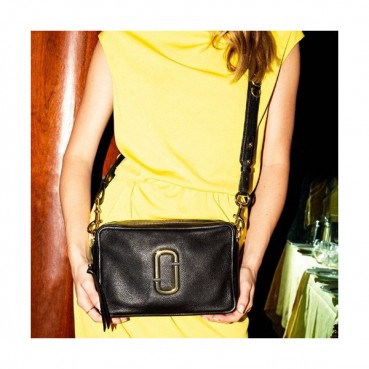Mark Jacobs 2019 Leather Women Camera Shoulder Bag,21cm - 마크제이콥스 2019 레더 여성용 카메라 숄더백,MJB0145,21cm,블랙