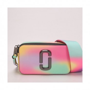 Mark Jacobs 2019 Leather Women Camera Shoulder Bag,19cm - 마크제이콥스 2019 레더 여성용 카메라 숄더백,MJB0139,19cm,핑크