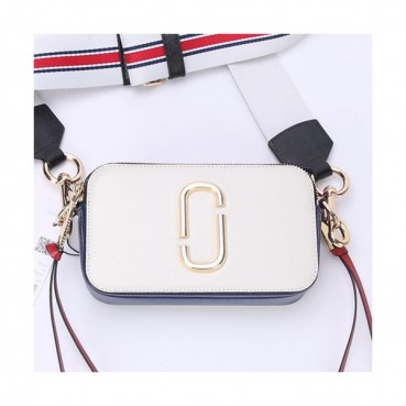 Mark Jacobs 2019 Leather Women Camera Shoulder Bag,18cm - 마크제이콥스 2019 레더 여성용 카메라 숄더백,MJB0088,18cm,화이트