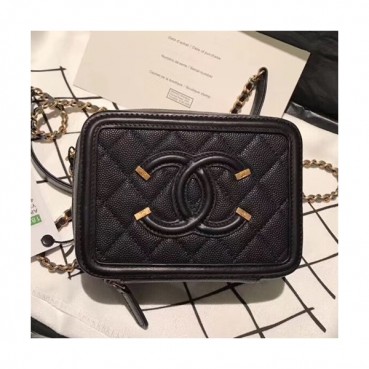 Chanel Women Camera Shoulder Bag ,14/17/21CM - 샤넬 여성용 카메라 숄더백 CHAB0382,14/17/21CM,블랙