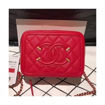Chanel Women Camera Shoulder Bag ,14/17/21CM - 샤넬 여성용 카메라 숄더백 CHAB0380,14/17/21CM,레드