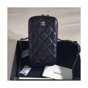 Chanel Women Phone Bag,10CM - 샤넬 여성용 휴대폰 백, CHAB0222,10CM,블랙