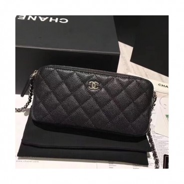 Chanel Women Phone Bag,19CM - 샤넬 여성용 휴대폰 백,CHAB0119,19CM,블랙