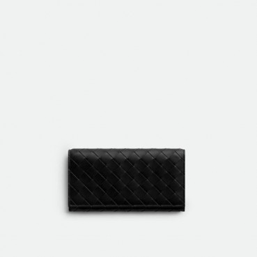 보테가베네타 남성 동전 지갑을 갖춘 인트레치아토 장지갑 - Bottega veneta Mens Lntrecciato Long Wallet With Coin Purse 