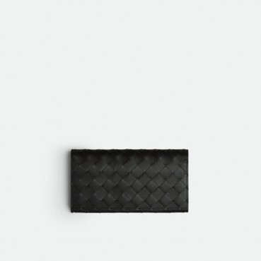 보테가베네타 남성 동전 지갑을 갖춘 인트레치아토 장지갑 - Bottega Veneta Mens Lntrecciato Long Wallet With Coin Purse 