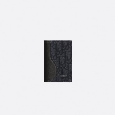 디올 남성 오블리크 카드 홀더 - Dior Mens Oblique Card Holder 