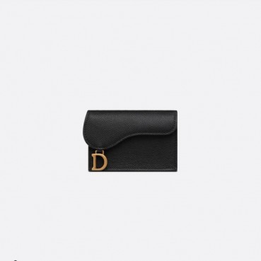 디올 여성 블랙 카드 지갑 - Dior Womens Black Card Wallet 