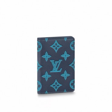 루이비통 남성 블루 카드 지갑  - Louis vuitton Mens Blue Card Wallets 