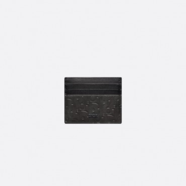 디올 남성 블랙 카드 지갑 - Dior Mens Black Card Wallets 