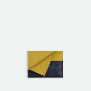보테가베네타 남성 옐로우 카드 지갑 - Bottega Veneta Mens Yellow Card Case 