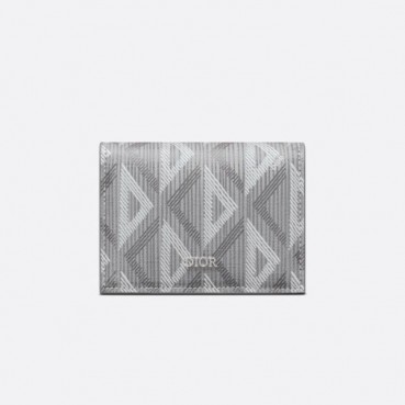 디올 남성 그레이 카드 지갑 - Dior Mens Gray Card Wallets 