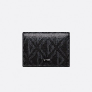 디올 남성 블랙 카드 지갑 - Dior Mens Black Card Wallets 
