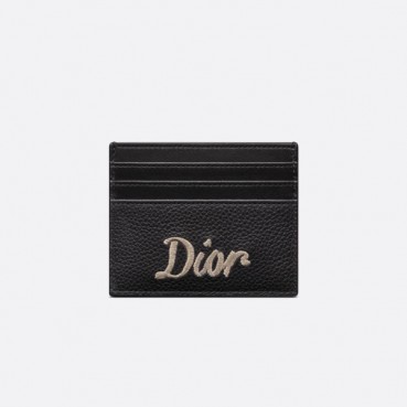 디올 남성 블랙 카드 지갑 - Dior Mens Black Card Wallets 