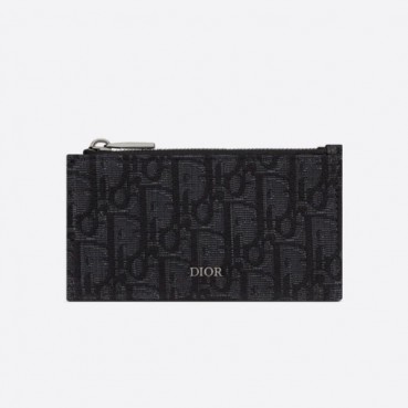 디올 남성 블랙 카드 지갑 - Dior Mens Black Card Wallets 