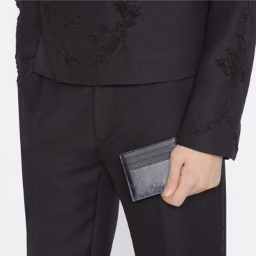 디올 남성 블랙 카드 지갑 - Dior Mens Black Card Wallets 