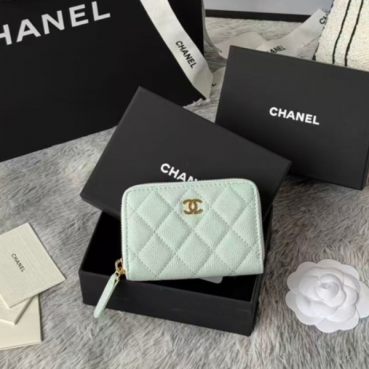 Chanel Womens Leather Coin purse/Card purse,11.5cm - 샤넬 여성용 레더 코인퍼스/카드퍼스,11.5cm,CHAW0112,