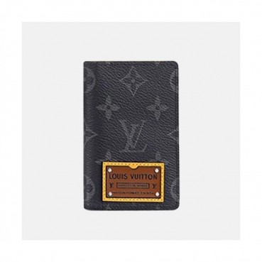 Louis Vuitton 2020 Mens Card Purse M63144 - 루이비통 2020 남성용 카드퍼스 ,LOUW0414,Size(11cm),블랙