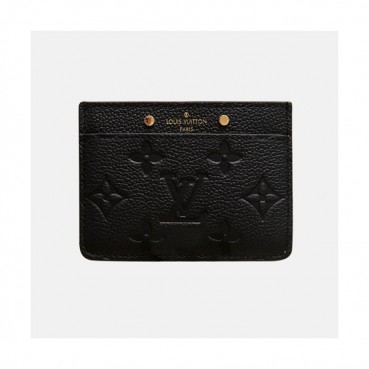 Louis Vuitton 2020 Womens Leather Card Purse ,M69174 - 루이비통 2020 여성용 레더 카드 퍼스 LOUW0408, Size(11cm),블랙
