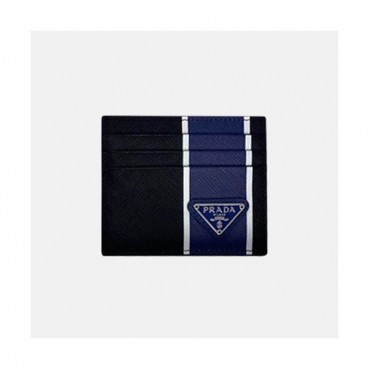 Prada 2020 Saffiano Mens Card Purse, 2MC223 - 프라다 2020 사피아노 남성용 카드 퍼스,PRAW0161,10CM.블랙블루