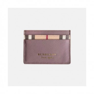 Burberry 2020 Leather Card Purse  - 버버리 2020 남여공용 레더 카드 퍼스 BURW0104.Size(10CM).연핑크