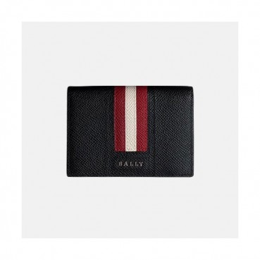 Bally 2020 Mm / Wm Leather Card Purse - 발리 2020 남여공용 레더 카드 퍼스 BALB0056.블랙