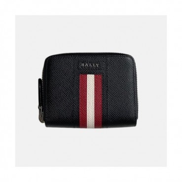 Bally 2020 Mm / Wm Leather Coin Purse / Card Purse - 발리 2020 남여공용 레더 코인 퍼스 / 카드 퍼스  BALB0052.블랙