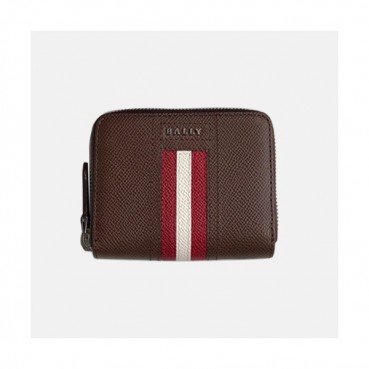 Bally 2020 Mm / Wm Leather Coin Purse / Card Purse - 발리 2020 남여공용 레더 코인 퍼스 / 카드 퍼스  BALB0051.브라운