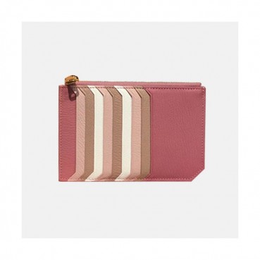 MiuMiu 2019 Leather Card Purse 5MC008 - 미우미우 2019 레더 여성용 카드 퍼스 MIUW0002, 15.5cm,핑크