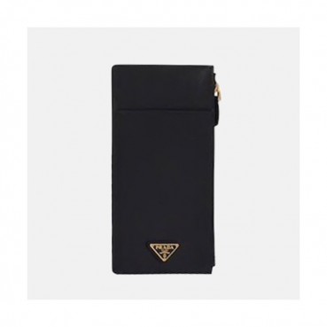 Prada 2019 Saffiano Mm / Wm Phone / Card Purse, 1MB025 - 프라다 사피아노 남여공용 폰 / 카드 퍼스 PRAW0142,21CM.블랙