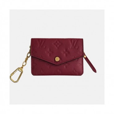 Louis Vuitton 2019 Womens Key Ring / Coin Purse / Card Purse ,M60633  - 루이비통 2019 앙프레뜨 여성용 키링 / 코인 퍼스 / 카드 퍼스 LOUW0365,13cm,와인