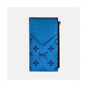 Louis Vuitton 2019 Coin Purse / Card Purse / Wallet, M30270 - 루이비통 2019 남여공용 코인 퍼스 / 카드 퍼스 / 중지갑,LOUW0339,Size(14.5cm),블루