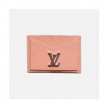 Louis Vuitton 2019 Lock Me Leather Card Purse M68610 - 루이비통 2019 락미 여성용 카드 퍼스,LOUW0334,Size(11cm),핑크